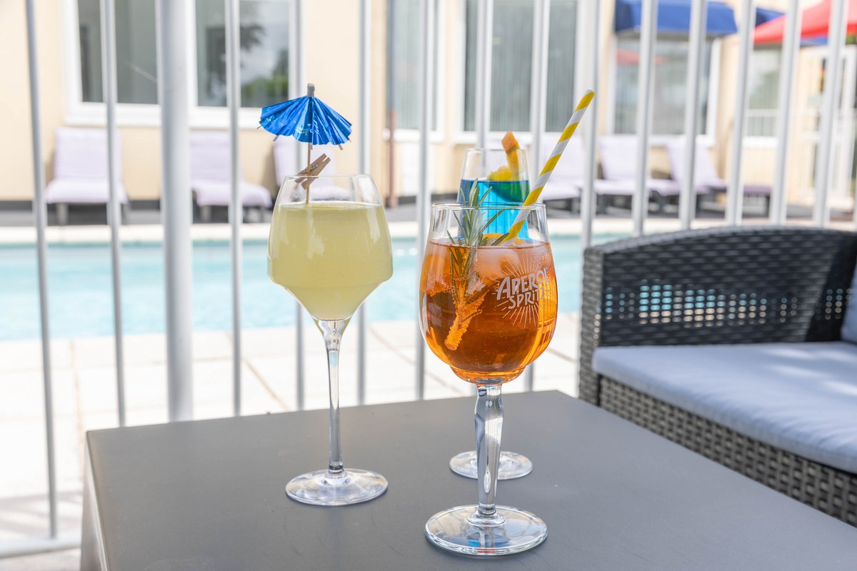 La terrasse du restaurant aux beaux jours
